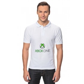 classic_polo_shirt с принтом XBOX ONE в Ижевске,  |  | 