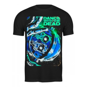 Мужская футболка с принтом Dance with the Dead T-Shirt в Ижевске,  |  | Тематика изображения на принте: 