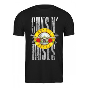 Мужская футболка с принтом Guns n roses в Ижевске,  |  | Тематика изображения на принте: 