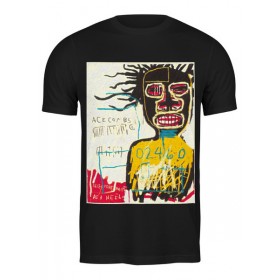 Мужская футболка с принтом Jean-Michel Basquiat в Ижевске,  |  | 