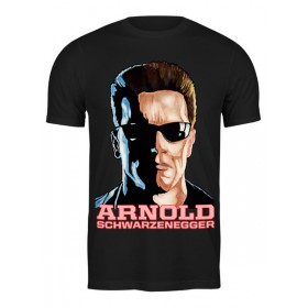 Мужская футболка с принтом Arnold Schwarzenegger в Ижевске,  |  | 