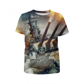 full_print_girl_tee с принтом World of Warships в Ижевске,  |  | 