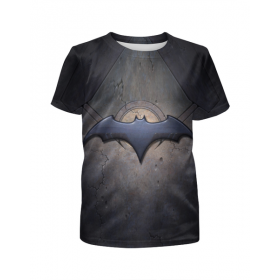 full_print_girl_tee с принтом Batman в Ижевске,  |  | Тематика изображения на принте: 