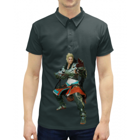 full_print_man_polo с принтом Black Desert в Ижевске,  |  | 