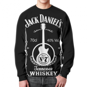 full_print_sweatshirt с принтом Jack Daniels в Ижевске,  |  | 