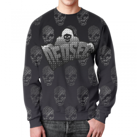 full_print_sweatshirt с принтом DEDSEC (Watch Dogs 2) в Ижевске,  |  | Тематика изображения на принте: 