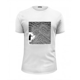 Мужская футболка Premium с принтом Radiohead ART T-Shirt в Ижевске, Белый, черный, серый меланж, голубой: 100% хлопок, плотность 160 гр. Остальные цвета: 92% хлопок, 8% лайкра, плотность 170-180гр. |  | Тематика изображения на принте: 