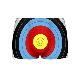 Мужские трусы 3D Мишень для лука: в Ижевске, 50% хлопок, 50% полиэстер | классическая посадка, на поясе мягкая тканевая резинка | оружие | спорт | стрельба