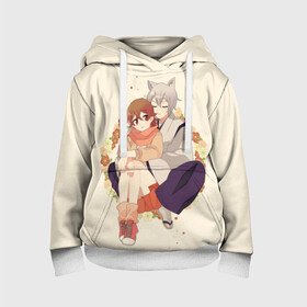 Детская толстовка 3D с принтом Очень приятно Бог в Ижевске, 100% полиэстер | двухслойный капюшон со шнурком для регулировки, мягкие манжеты на рукавах и по низу толстовки, спереди карман-кенгуру с мягким внутренним слоем | Тематика изображения на принте: anime | kamisama kiss | nanami momozono | tomoe | аниме | камисама кисс | камисама хадзимэмасита | манга | нанами момодзоно | очень приятно бог | томоэ микагэ