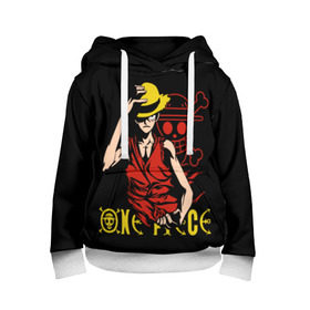 Детская толстовка 3D с принтом One Piece в Ижевске, 100% полиэстер | двухслойный капюшон со шнурком для регулировки, мягкие манжеты на рукавах и по низу толстовки, спереди карман-кенгуру с мягким внутренним слоем | Тематика изображения на принте: monkey d. luffy | one piece | tony tony chopper | аниме | большой куш | ван пис | ванпис | манга | манки д. луффи | пираты | пираты соломенной шляпы | тони тони чоппер