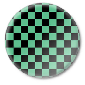 Значок KIMETSU NO YAIBA | TANJIRO KAMADO: в Ижевске,  металл | круглая форма, металлическая застежка в виде булавки | cube | demon slayer | kimetsu no yaiba | nezuko | shinobu | slayer | tanjiro | zenitsu | гию томиока | зенитцу | иноске хашибира | клетка | клинок рассекающий демонов | куб | незуко | танджиро | шинобу кочо