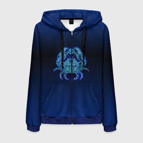 Мужская толстовка 3D на молнии Знаки Зодиака Рак: в Ижевске, 100% полиэстер | длина до линии бедра, манжеты и пояс оформлены мягкой тканевой резинкой, двухслойный капюшон со шнурком для регулировки, спереди молния, по бокам два кармана | Тематика изображения на принте: астрология | гадания | гороскоп | девушке | день рождения | другу | друзьям | жене | звезды | знаки зодиака | зодиак | зодиакальные симво | коллегам | коллеге | космос | краб | мистика | мужу | парню