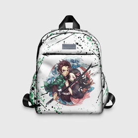 Детский рюкзак 3D Брызги красок Demon Slayer: в Ижевске, 100% полиэстер | лямки с регулируемой длиной, сверху петелька, чтобы рюкзак можно было повесить на вешалку. Основное отделение закрывается на молнию, как и внешний карман. Внутри дополнительный карман. По бокам два дополнительных кармашка | Тематика изображения на принте: abstraction | demon slayer | geometry | kimetsu no yaiba | nezuko | shinobu | slayer | tanjiro | zenitsu | абстракция | геометрия | гию томиока | зенитсу | зенитцу | иноске хашибира | клинок рассекающий демонов | не | незуко | неон | соты | 
