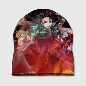 Шапка 3D KIMETSU NO YAIBA: в Ижевске, 100% полиэстер | универсальный размер, печать по всей поверхности изделия | Тематика изображения на принте: demon slayer | demon slayer: kimetsu no yaiba | kimetsu | kimetsu no yaiba | nezuko | slayer | tanjiro | клинок рассекающий демонов | незуко | танджиро | шинобу кочо