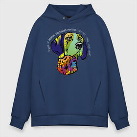 Мужское худи Oversize хлопок с принтом Берегись курцхаара в Ижевске, френч-терри — 70% хлопок, 30% полиэстер. Мягкий теплый начес внутри —100% хлопок | боковые карманы, эластичные манжеты и нижняя кромка, капюшон на магнитной кнопке | абстракция | акварель | краски | курцхаар | любовь | мило | пойнтер | породы собак | прогулка с собакой | разноцветный | собака | собаки | собачник | хобби | яркий