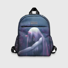 Детский рюкзак 3D ноль два голова вниз: в Ижевске, 100% полиэстер | лямки с регулируемой длиной, сверху петелька, чтобы рюкзак можно было повесить на вешалку. Основное отделение закрывается на молнию, как и внешний карман. Внутри дополнительный карман. По бокам два дополнительных кармашка | Тематика изображения на принте: 02 | anime | darling in the franxx | hiro | manga | zero two | аниме | любимый во франксе | манга | милый во франксе | ноль два | хиро