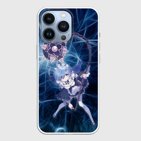 Чехол для iPhone 13 Pro с принтом Рэм в Ижевске,  |  | anime | re zero | re: zero kara hajimeru isekai seikatsu | re: жизнь с нуля в альтернативном мире | rem | демон | ре зеро | рем | рэм