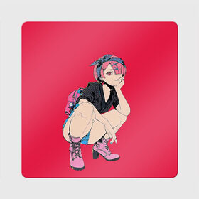 Магнит виниловый Квадрат с принтом RE ZERO REM в Ижевске, полимерный материал с магнитным слоем | размер 9*9 см, закругленные углы | Тематика изображения на принте: ahegao | re zero | re:zero | rem | rezero | sempai | senpai | waifu | waifu material | вайфу | гарем | жизнь в альтернативном мире с нуля | жизнь с нуля | рам | ре зеро | резеро | рем | субару | эмилия