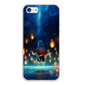 Чехол для iPhone 5/5S матовый с принтом Ренгоку Кёджуро Клинок демонов в Ижевске, Силикон | Область печати: задняя сторона чехла, без боковых панелей | Тематика изображения на принте: demon slayer | kimetsu no yaiba | rengouku | zenitsu | агацума | зенитцу | зеницу | зинитцу | зиницу | камадо | клинок рассекающего демона | клинок рассекающий демонов | недзуко | незуко | незуко камадо | танджиро | танжиро