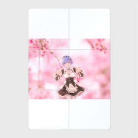 Магнитный плакат 2Х3 с принтом Рем в Ижевске, Полимерный материал с магнитным слоем | 6 деталей размером 9*9 см | Тематика изображения на принте: anime | re zero | re: zero kara hajimeru isekai seikatsu | re: жизнь с нуля в альтернативном мире | rem | демон | ре зеро | рем | рэм