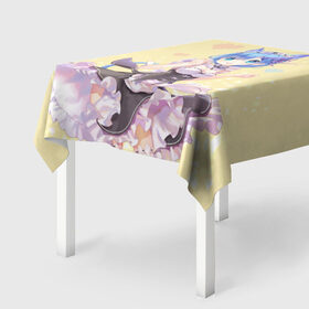 Скатерть 3D с принтом Re: Zero в Ижевске, 100% полиэстер (ткань не мнется и не растягивается) | Размер: 150*150 см | Тематика изображения на принте: re zero | re:zero | re:zero starting life in another world | re:zero жизнь с нуля в альтернативном мире | rem | аниме | жизнь с нуля в другом мире | манга | рем