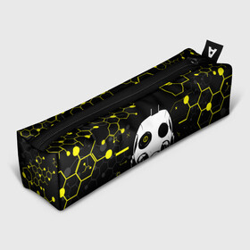 Пенал школьный 3D с принтом ЛЮБОВЬ СМЕРТЬ И РОБОТЫ / РОБОТ в Ижевске, 100% полиэстер | плотная ткань, застежка на молнии | Тематика изображения на принте: 1 сезон | 2 сезон | love death and robots | netflix | robot | анимационный сериал | желтый. | мультфильм | нетфликс | робот | сериал | соты