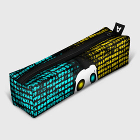 Пенал школьный 3D с принтом ЛЮБОВЬ СМЕРТЬ И РОБОТЫ в Ижевске, 100% полиэстер | плотная ткань, застежка на молнии | Тематика изображения на принте: death | hear | ldr | logo | love | netflix | robots | smile | анимация | кино | лого | лср | любовь | нетфликс | роботы | сердце | сериал | смайл | смайлик