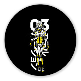 Коврик для мышки круглый с принтом Любовь смерть и роботы в Ижевске, резина и полиэстер | круглая форма, изображение наносится на всю лицевую часть | Тематика изображения на принте: love death and robots | анимационная | антология | любовь | сериал