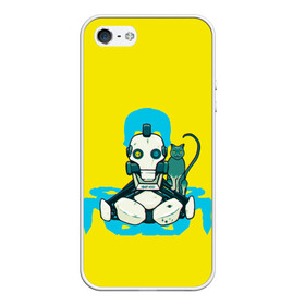 Чехол для iPhone 5/5S матовый с принтом Любовь, смерть и роботы в Ижевске, Силикон | Область печати: задняя сторона чехла, без боковых панелей | Тематика изображения на принте: netflix | любовь | роботы | сериал