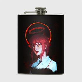 Фляга с принтом Макима кровавый ангел Человек бензопила в Ижевске, металлический корпус | емкость 0,22 л, размер 125 х 94 мм. Виниловая наклейка запечатывается полностью | Тематика изображения на принте: anime | chainsaw | chainsaw man | chainsawman | chainsow | makima | senpai | waifu | аниме | бензопила | вайфу | денжи | макима | пауэр | человек бензопила | человекбензопила