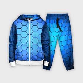 Детский костюм 3D с принтом Неоновые 3D ПЛИТЫ в Ижевске,  |  | Тематика изображения на принте: 3d | 3д | 3д плиты | в топе | в тренде | неон | неоновые | неоновые плиты | новинка | популярное | синий | фиолетовый