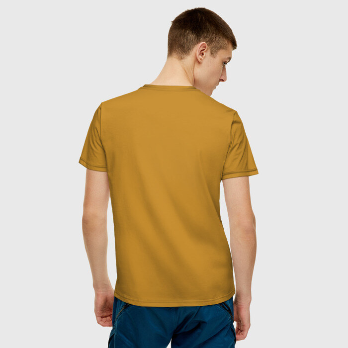 Мужская футболка хлопок Живу по своим правилам фото