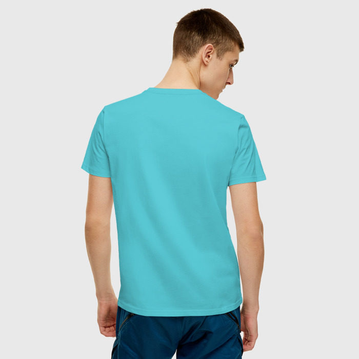 Мужская футболка хлопок Живу по своим правилам фото