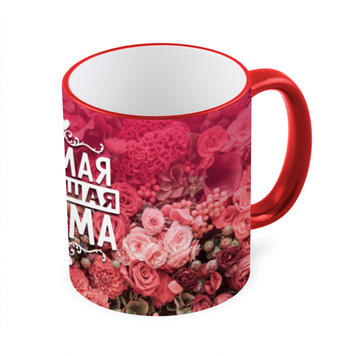 Кружка 3D Лучшая мама фото