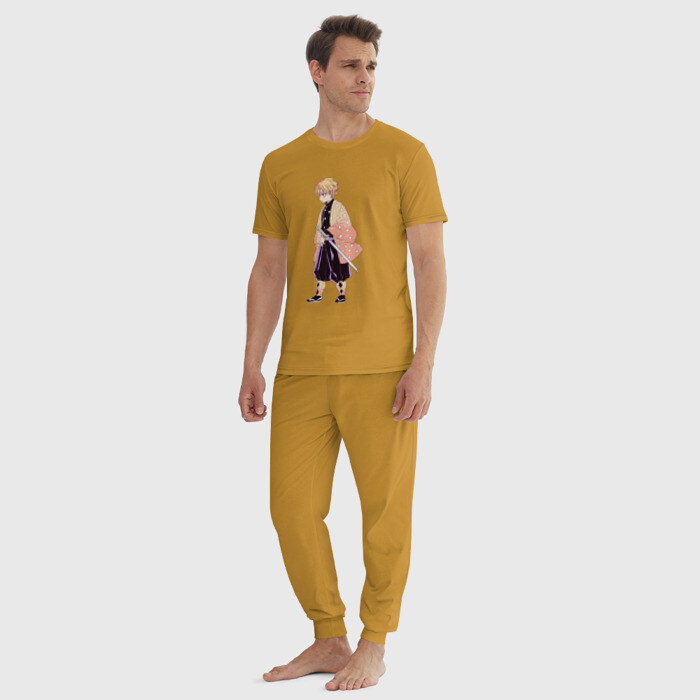 Мужская пижама хлопок KIMETSU NO YAIBA фото