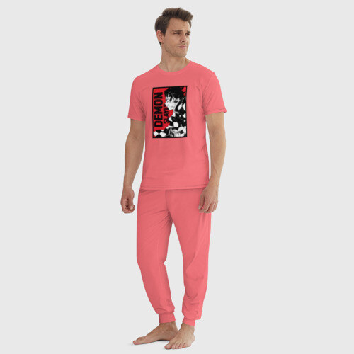 Мужская пижама хлопок KIMETSU NO YAIBA фото