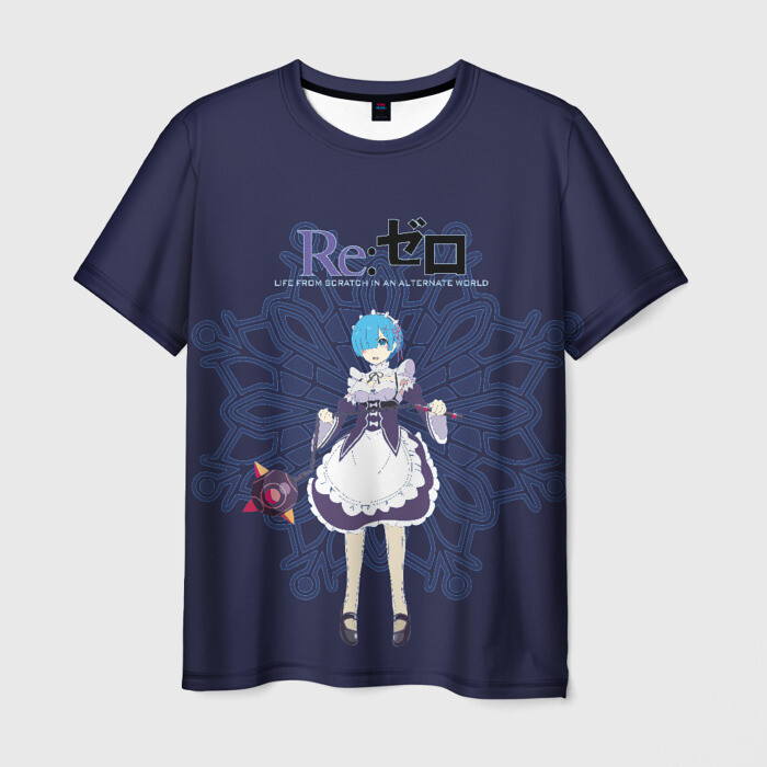 Мужская футболка 3D Re zero  фото