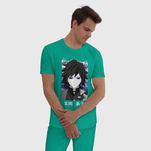 Мужская пижама хлопок Гию Томиока фото