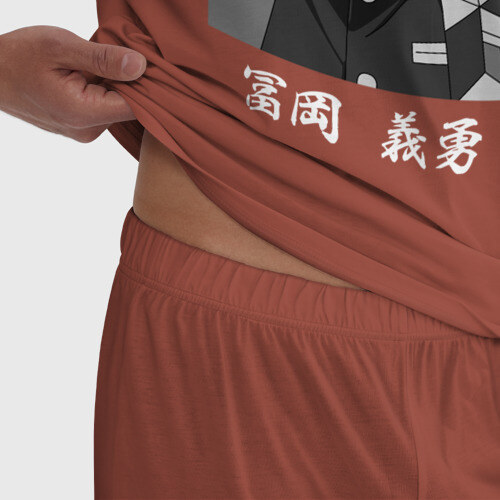 Мужская пижама хлопок Гию Томиока фото