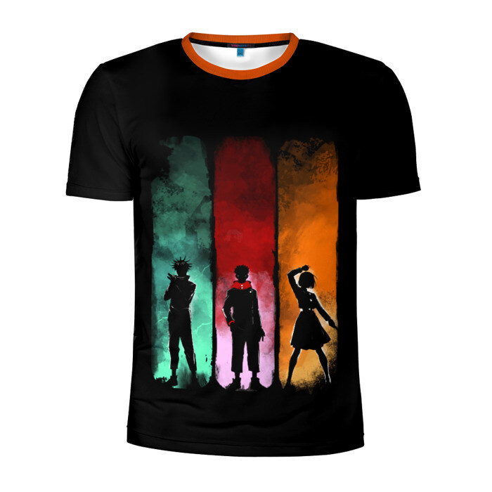 Мужская футболка 3D спортивная Магическая Битва фото