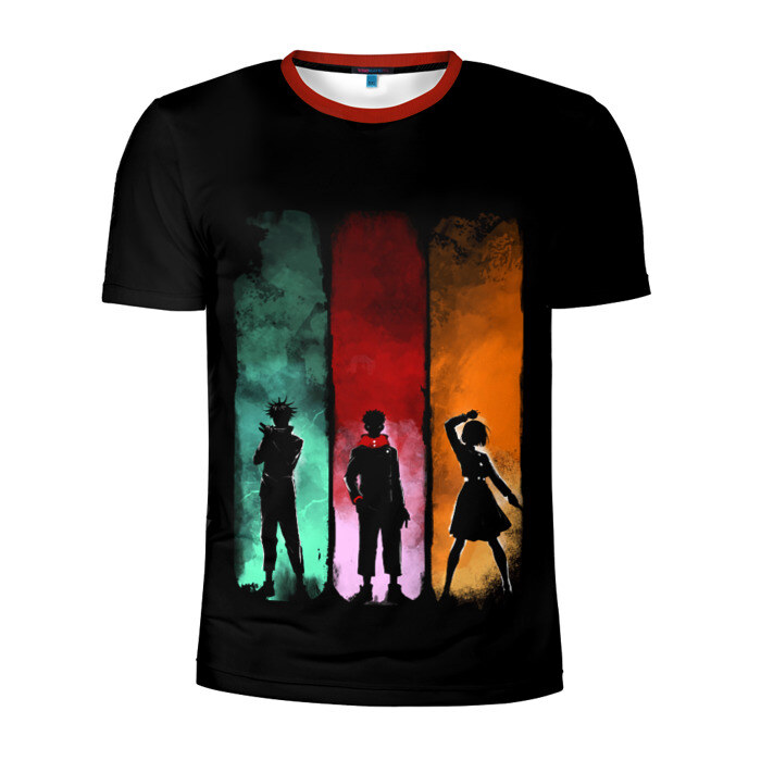 Мужская футболка 3D спортивная Магическая Битва фото