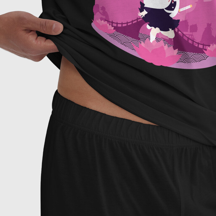 Мужская пижама хлопок КЛИНОК РАССЕКАЮЩИЙ ДЕМОНОВ фото