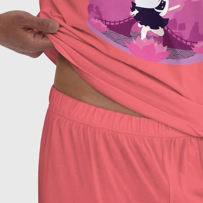 Мужская пижама хлопок КЛИНОК РАССЕКАЮЩИЙ ДЕМОНОВ фото