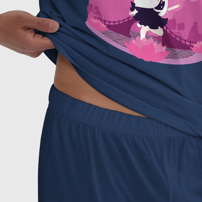 Мужская пижама хлопок КЛИНОК РАССЕКАЮЩИЙ ДЕМОНОВ фото