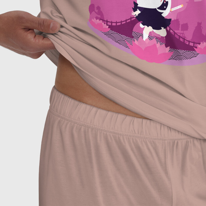 Мужская пижама хлопок КЛИНОК РАССЕКАЮЩИЙ ДЕМОНОВ фото