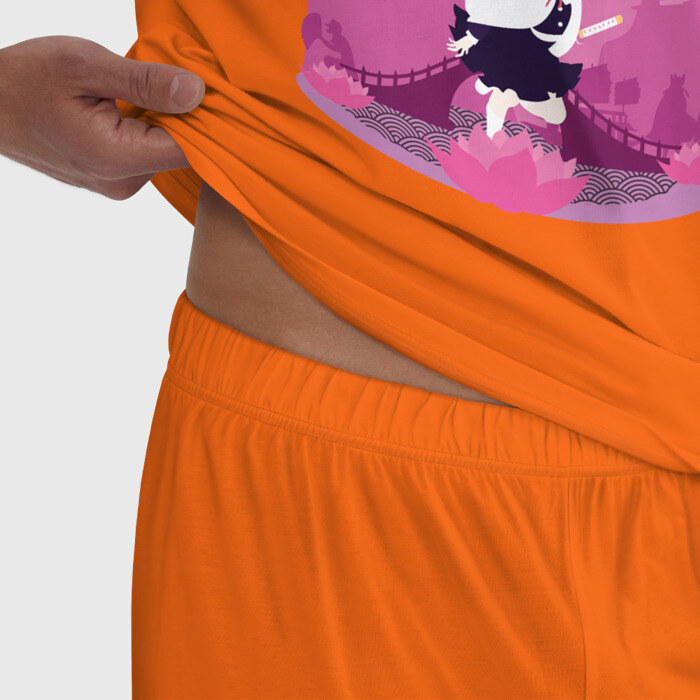 Мужская пижама хлопок КЛИНОК РАССЕКАЮЩИЙ ДЕМОНОВ фото