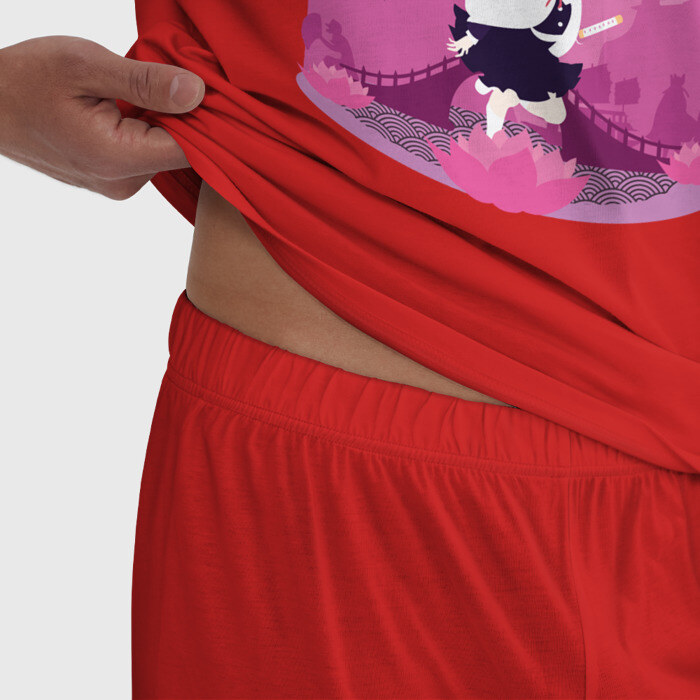 Мужская пижама хлопок КЛИНОК РАССЕКАЮЩИЙ ДЕМОНОВ фото