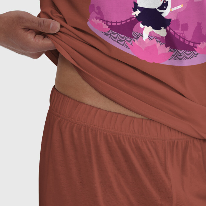 Мужская пижама хлопок КЛИНОК РАССЕКАЮЩИЙ ДЕМОНОВ фото