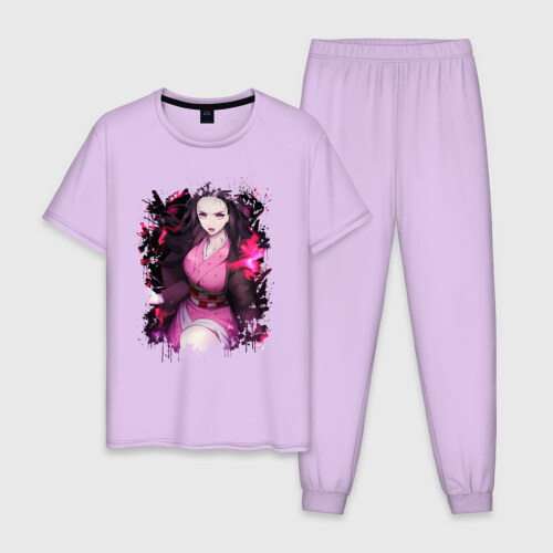 Мужская пижама хлопок NEZUKO | НЕЗУКО | KNY фото