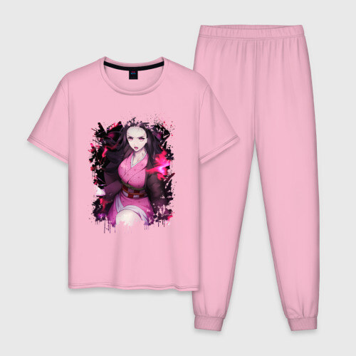 Мужская пижама хлопок NEZUKO | НЕЗУКО | KNY фото